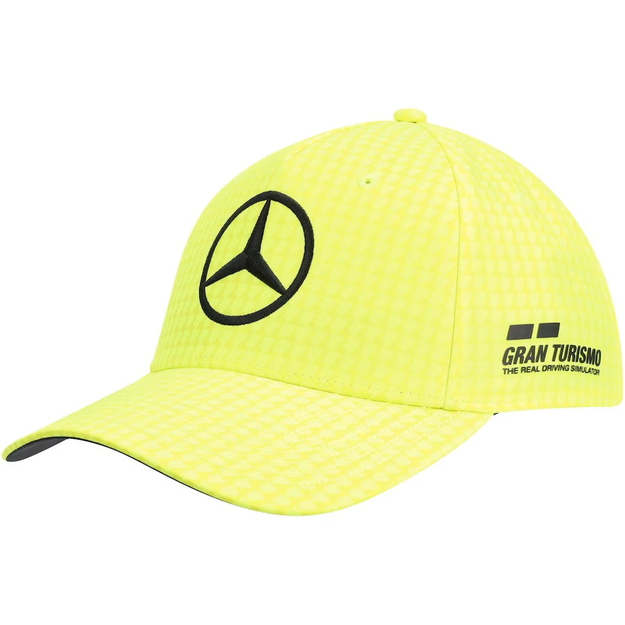 Mercedes AMG Petronas F1 2023 Lewis Hamilton Replica Cap - Yellow