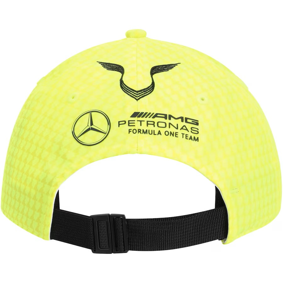 Mercedes AMG Petronas F1 2023 Lewis Hamilton Replica Cap - Yellow