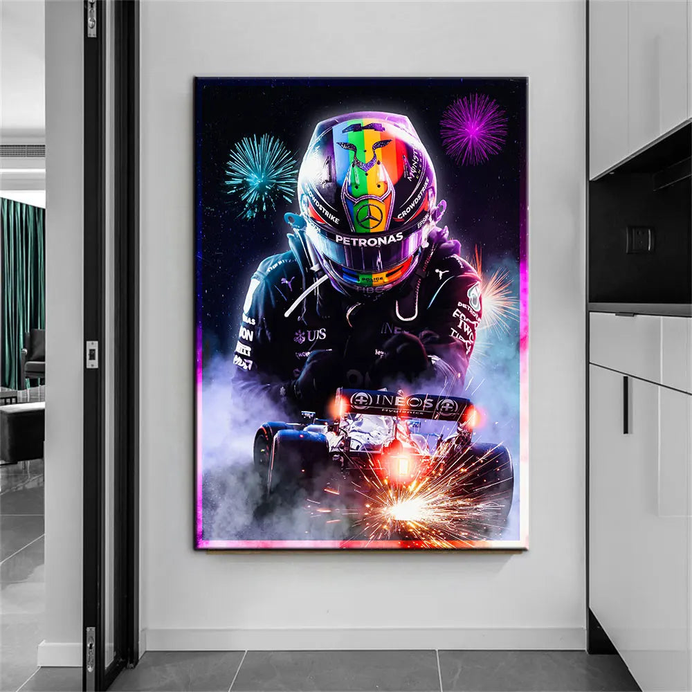 Lewis Hamilton F1 2022 Poster