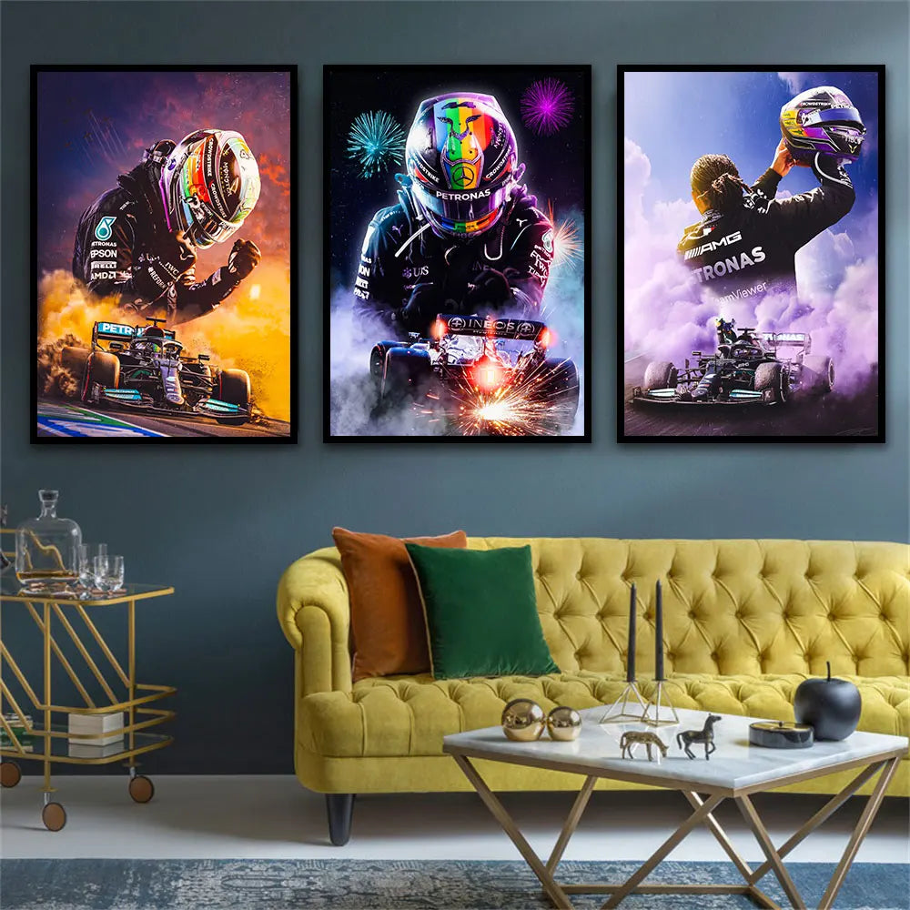Lewis Hamilton F1 2022 Poster