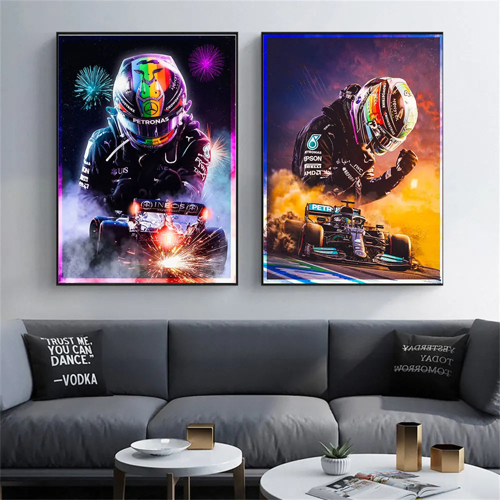 Lewis Hamilton F1 2022 Poster