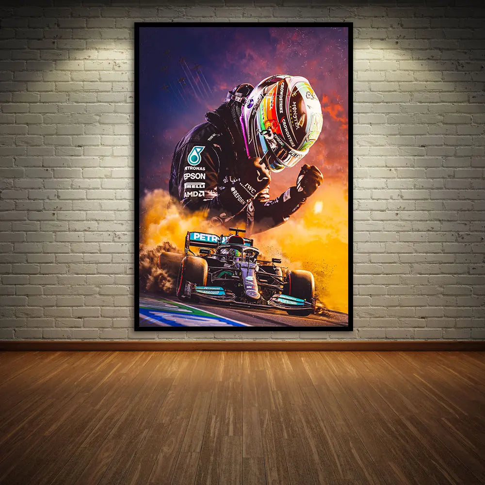 Lewis Hamilton F1 2022 Poster