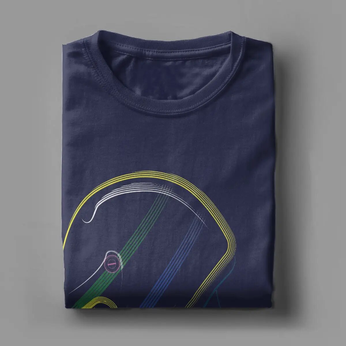 Ayrton Senna Abstract T-Shirt