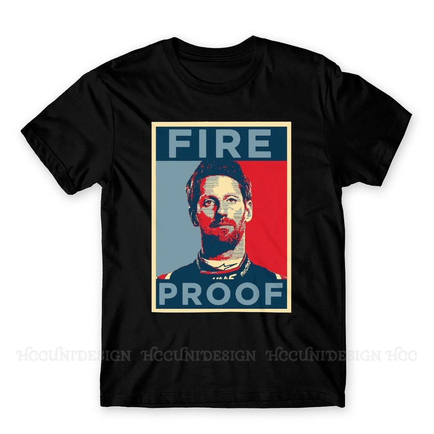 T-Shirt Romain Grosjean Fire Proof