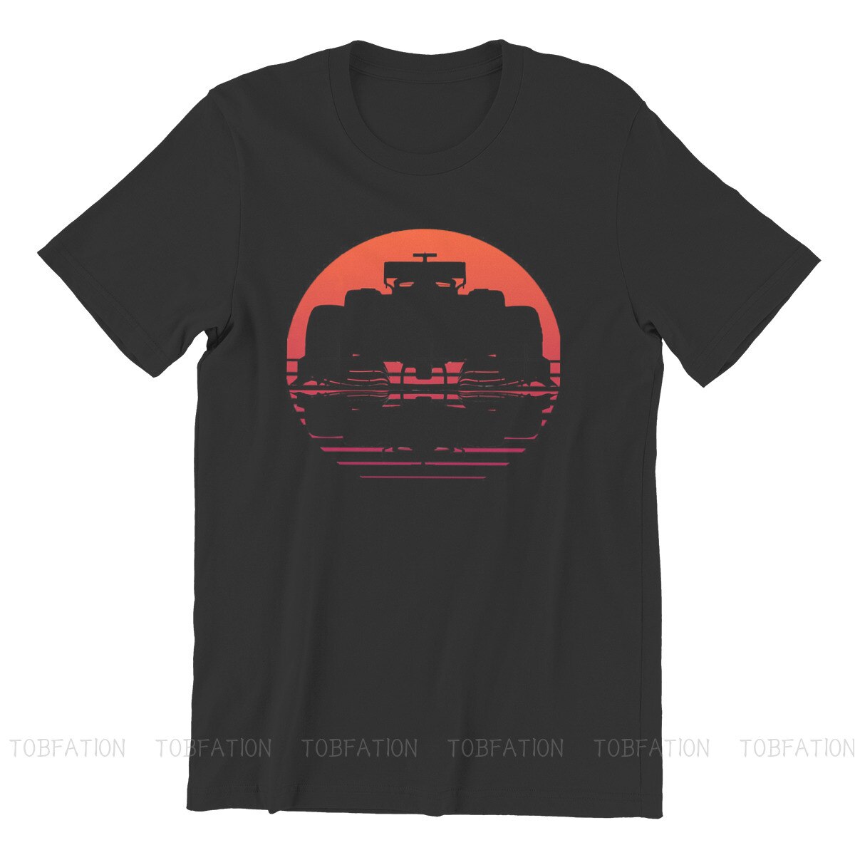 F1 Car Vintage Sunrise T-Shirt