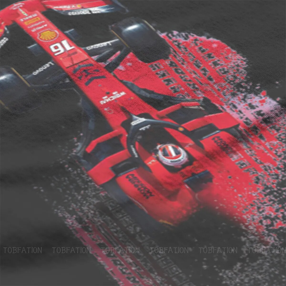Ferrari SF1000 Upside Charles Leclerc T-shirt