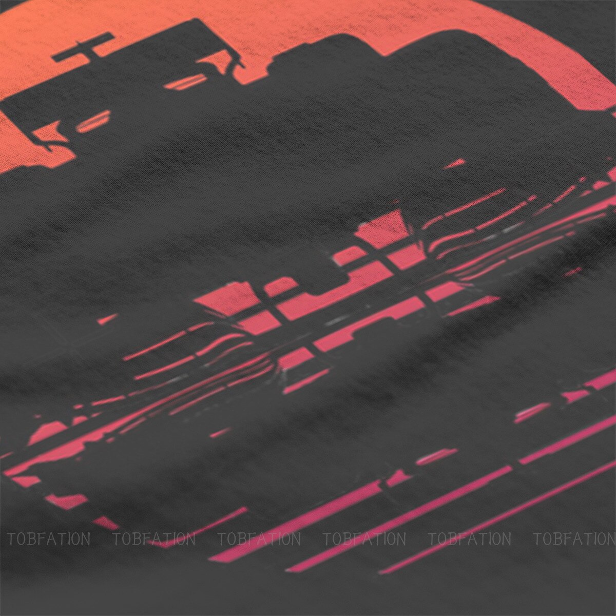 F1 Car Vintage Sunrise T-Shirt