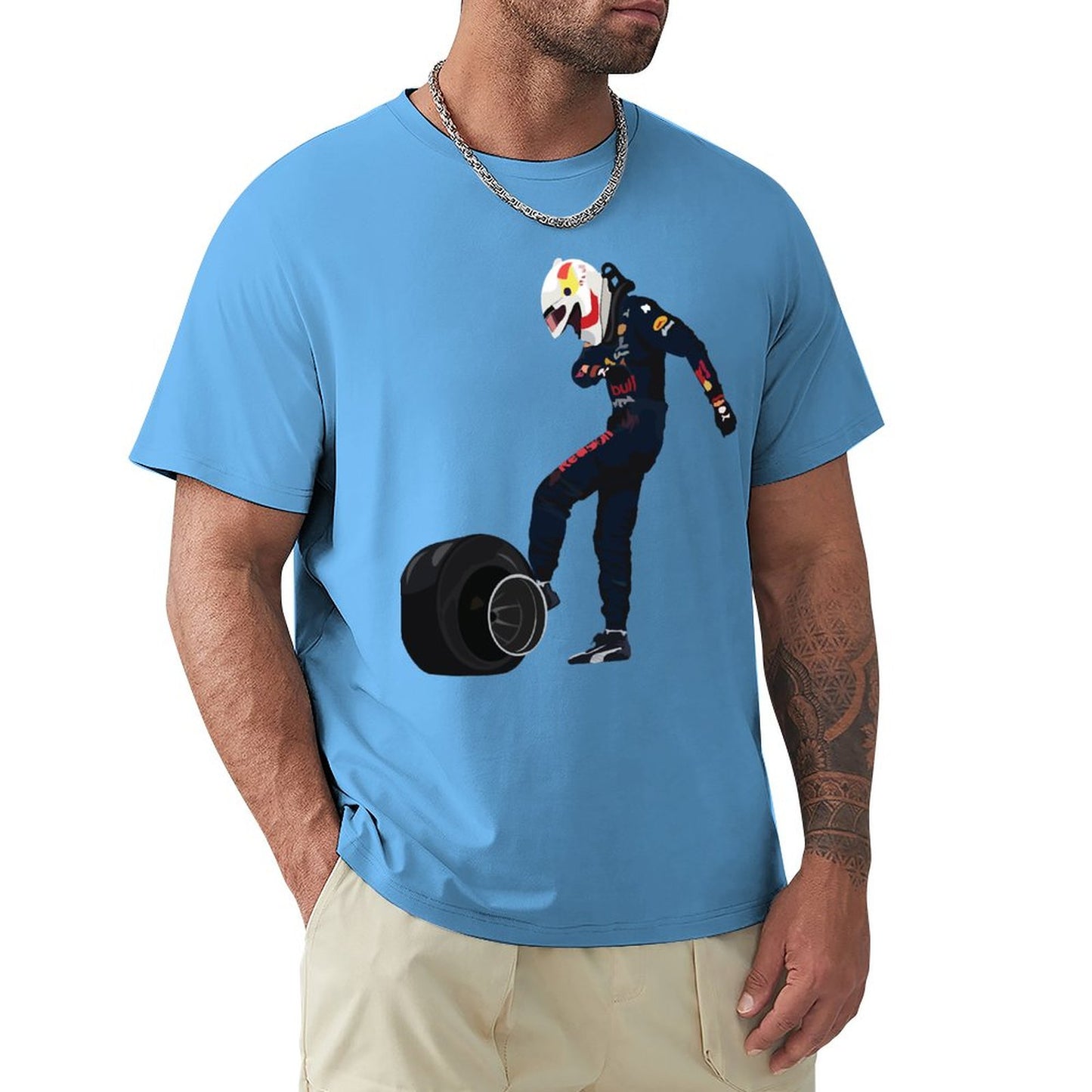 T-Shirt Verstappen Baku 2021 Tire Kick