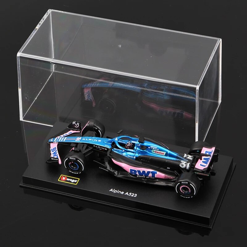 Premium Bburago 1:43 F1 2023 BWT Alpine A523 F1 Team #10 Gasly #31 Ocon