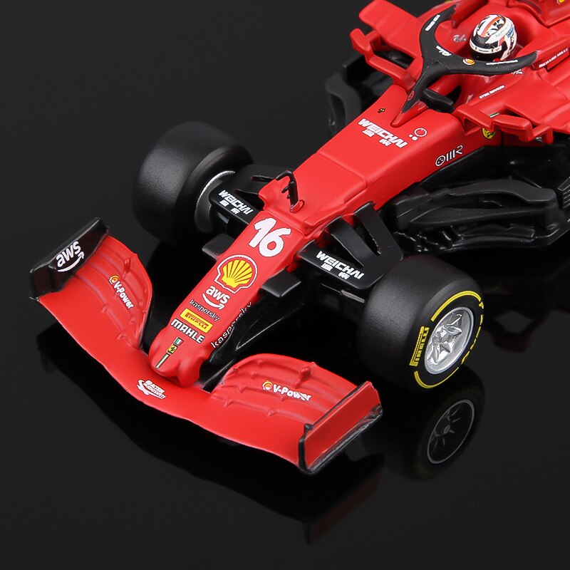 Premium Bburago 1:43 Ferrari F1 SF21 #16 C. Leclerc #55 C. Sainz