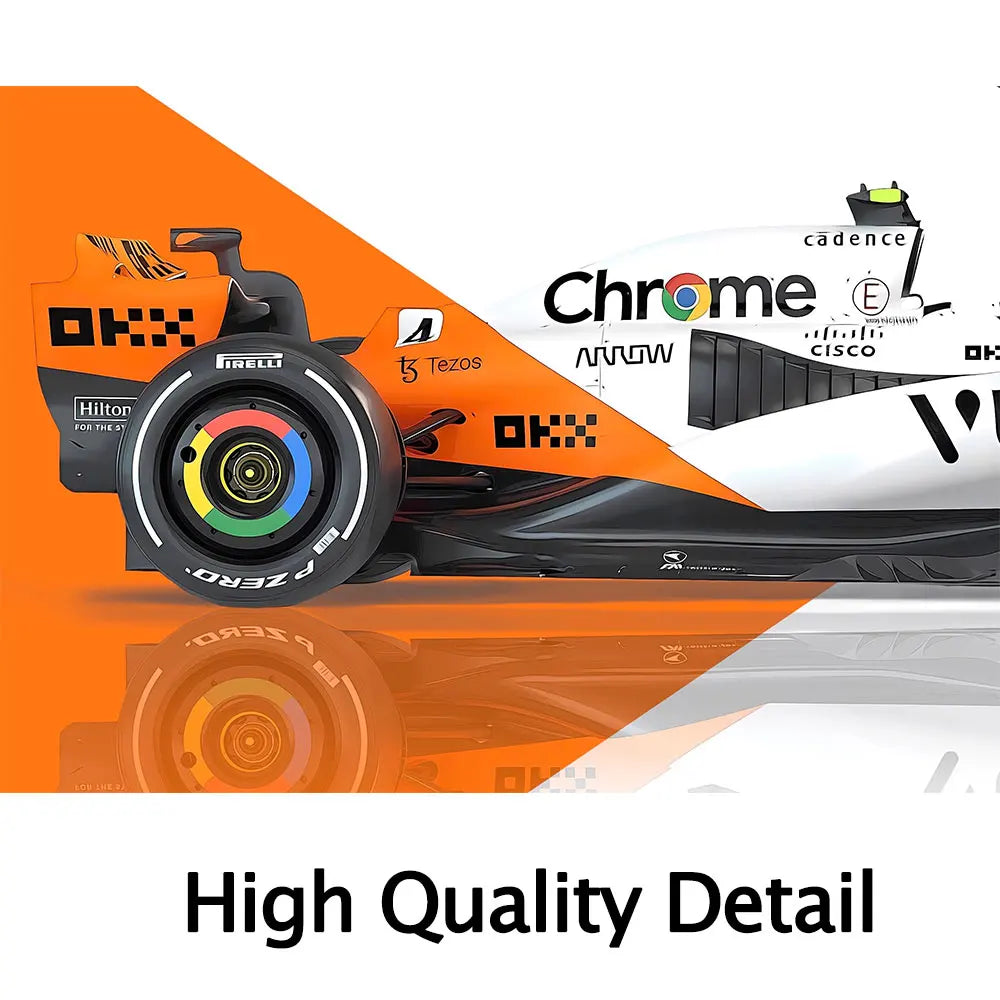 2023 F1 MCL60 Triple Crown Special Edition Monaco Livery Poster