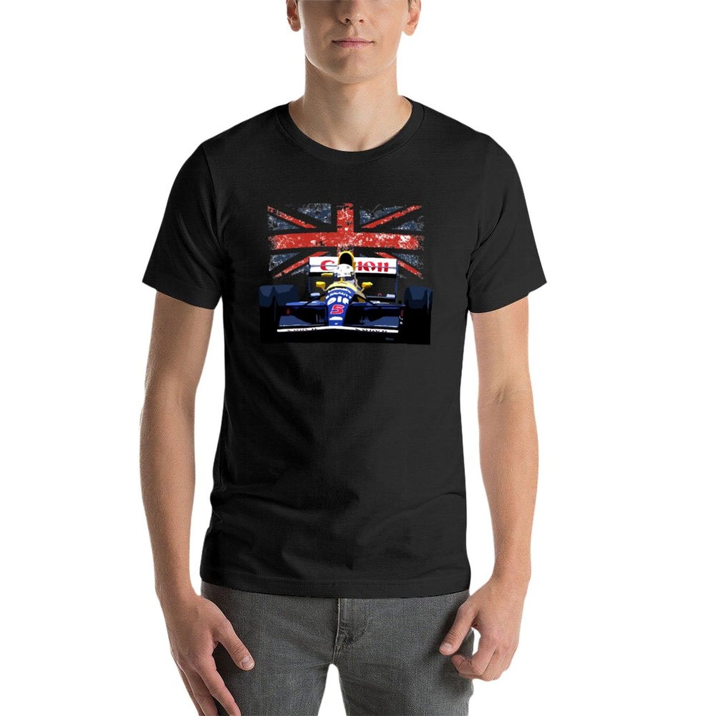 T-Shirt Williams FW14 Nigel Mansell F1 British Grand Prix