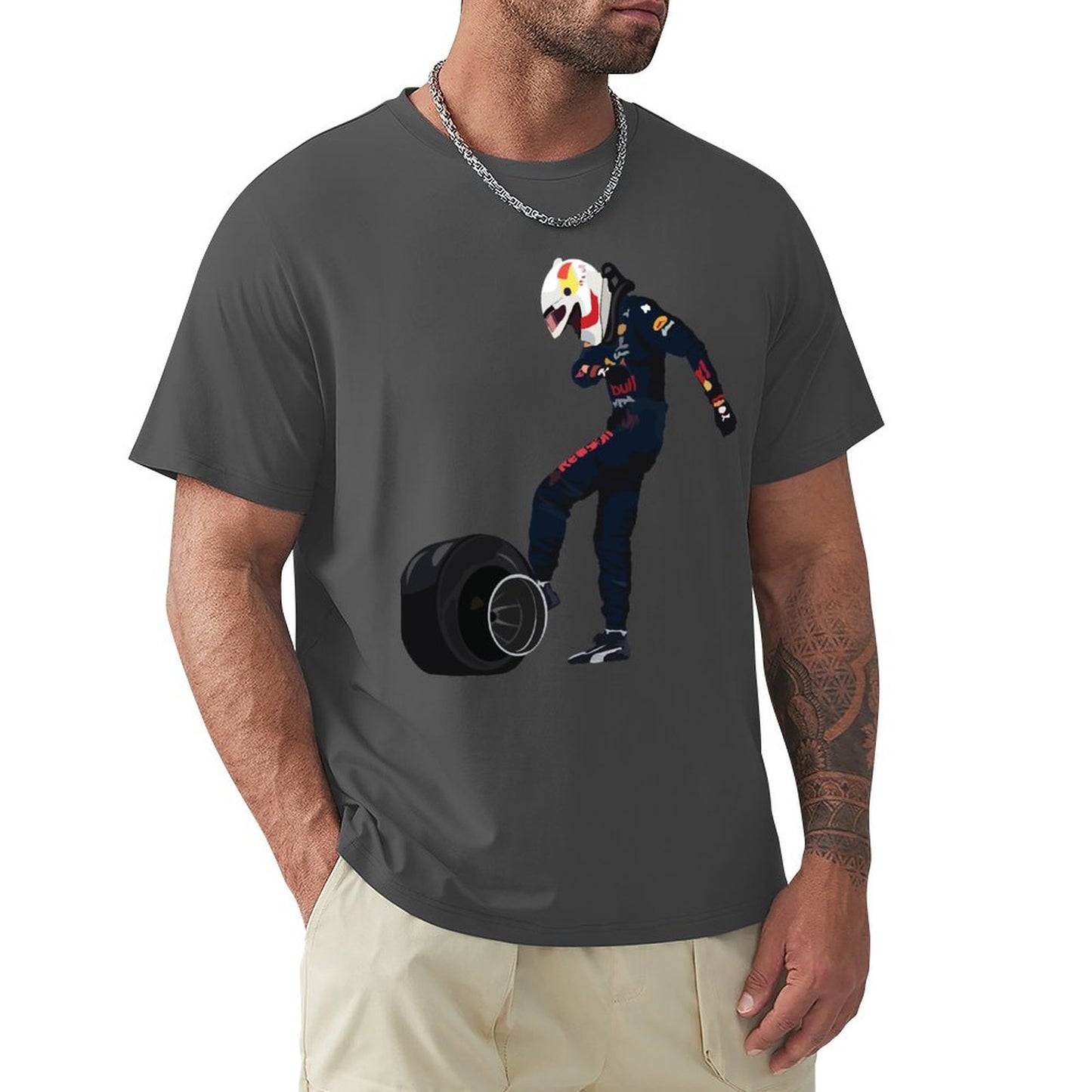 T-Shirt Verstappen Baku 2021 Tire Kick