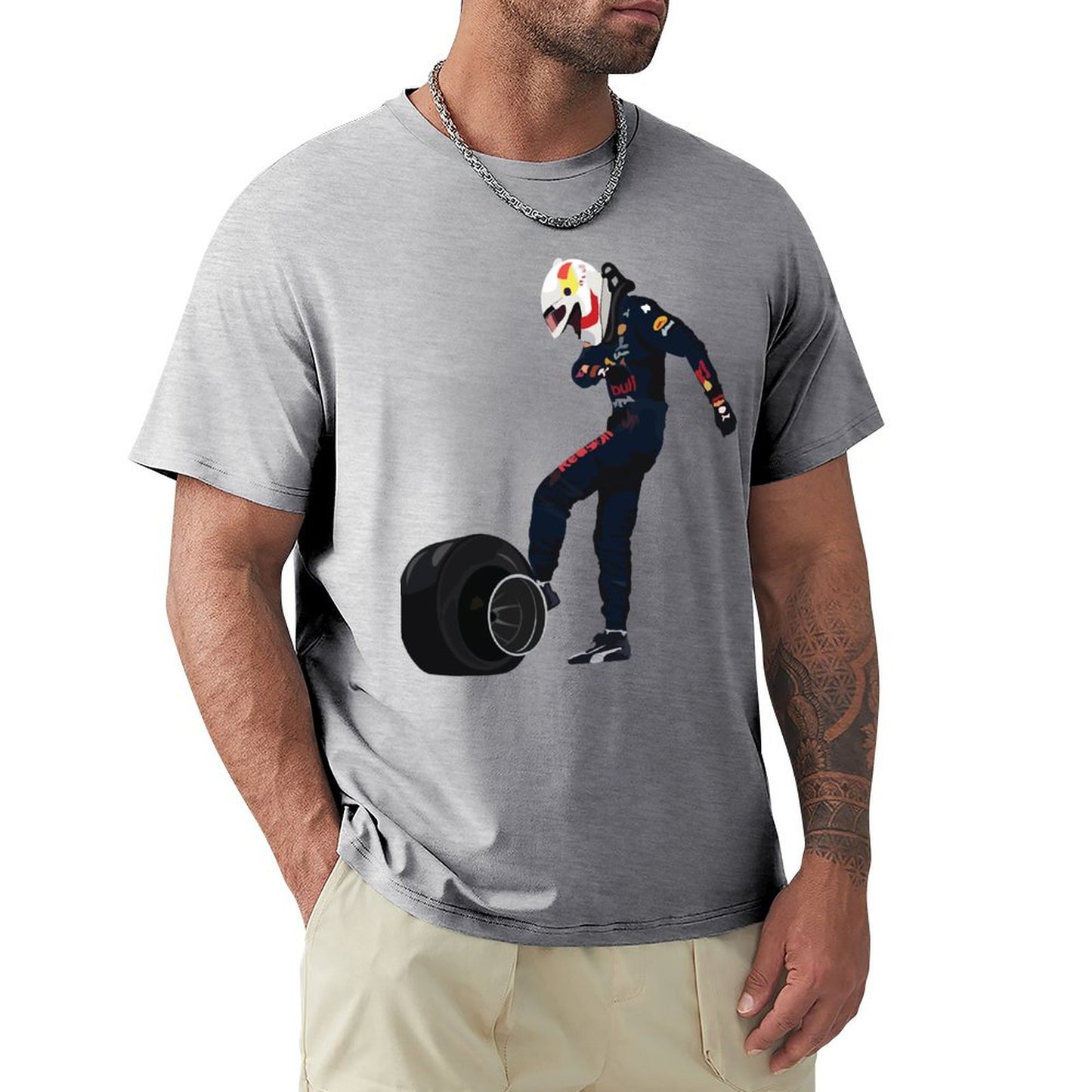 T-Shirt Verstappen Baku 2021 Tire Kick