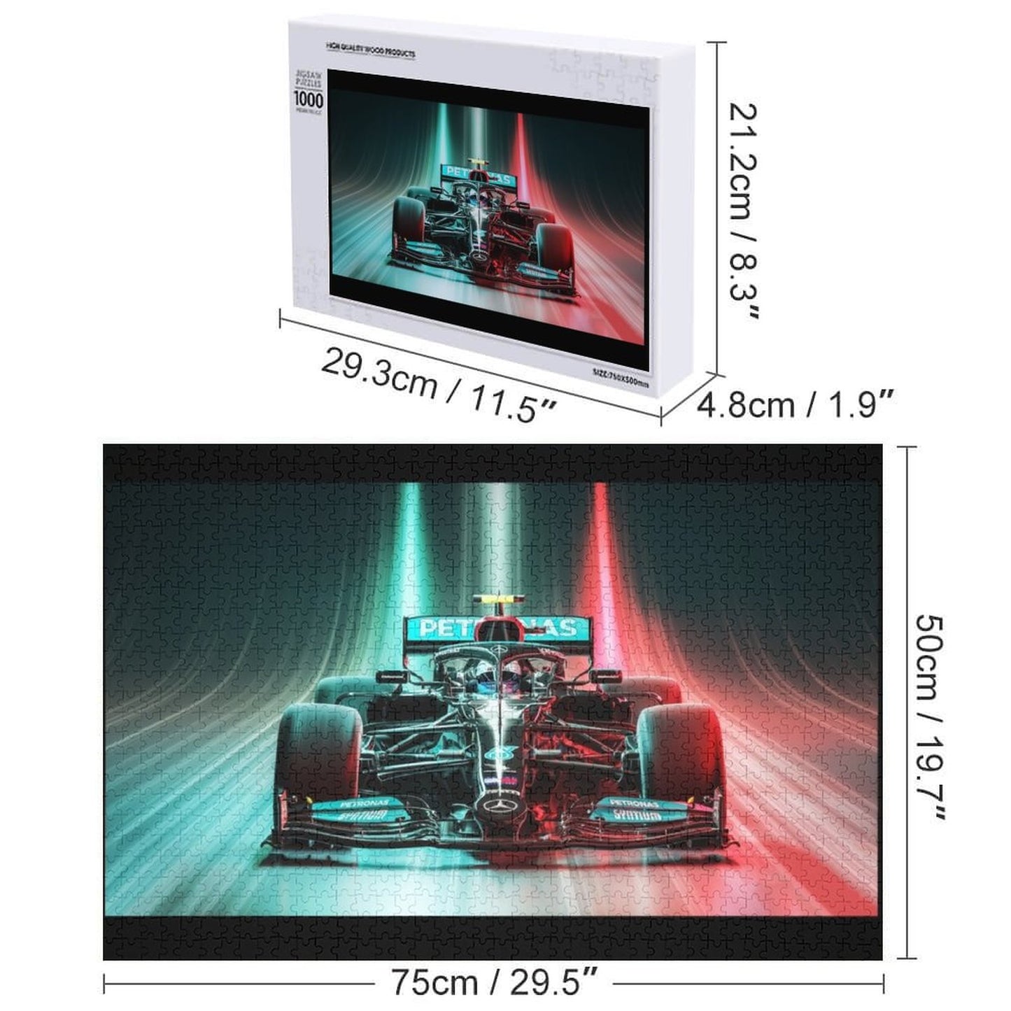 Puzzle F1 2021 Mercedes W12