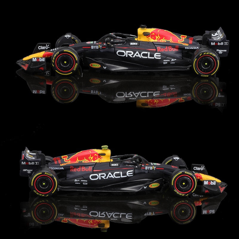 Bburago 1:43 2023 Red Bull Racing Team RB19 #1 Verstappen #11Perez