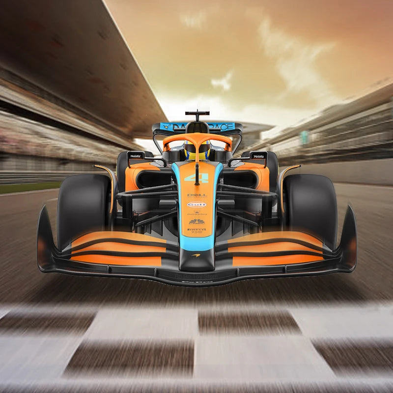 Rastar Remote Control F1 Racing Car Model McLaren MCL36 #4 Lando Norris - Scale 1:12 / 1:18