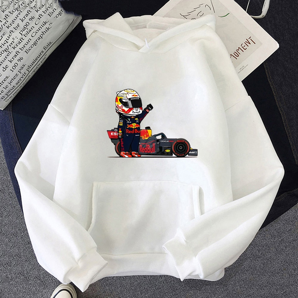 Cartoon Max Verstappen Hoodie