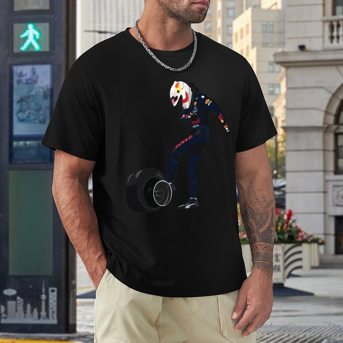 T-Shirt Verstappen Baku 2021 Tire Kick