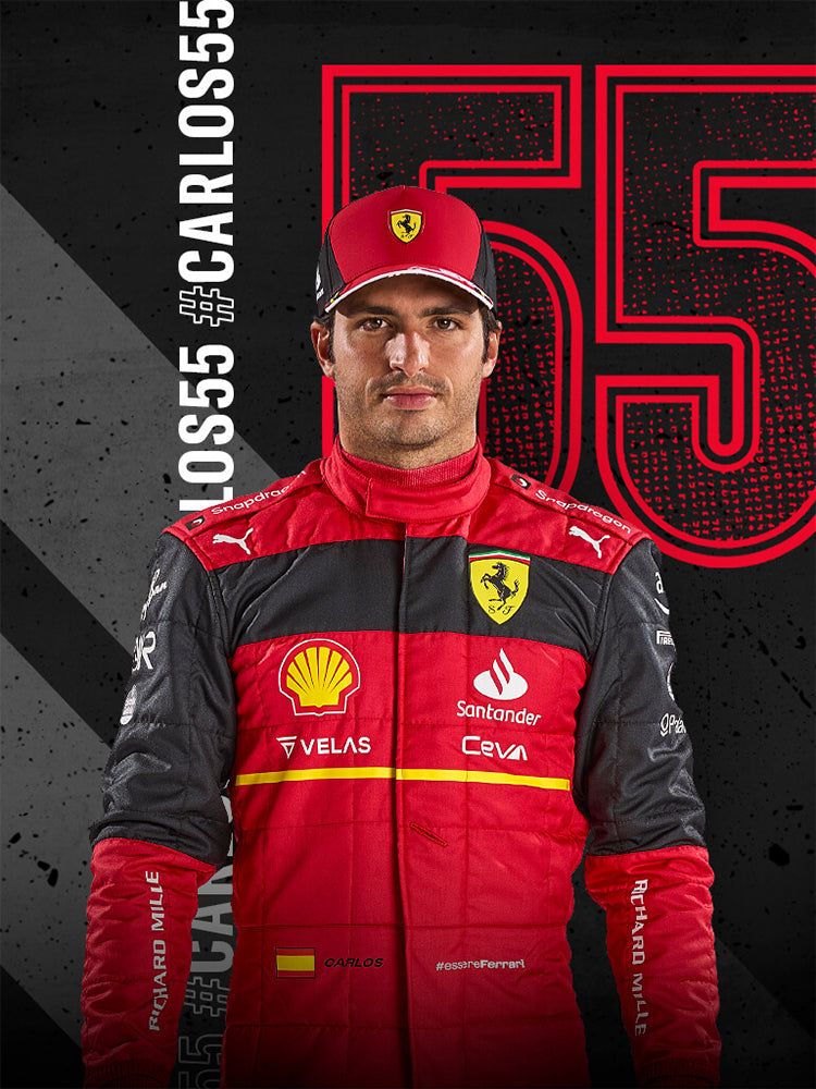 Bburago 1:43 2022 F1 Scuderia Ferrari F1-75 #16 Leclerc #55 Sainz