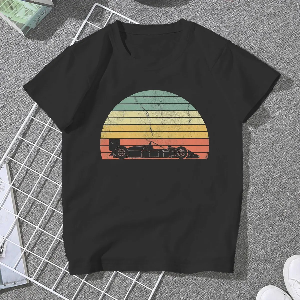 T-Shirt F1 Retro Sunset Women