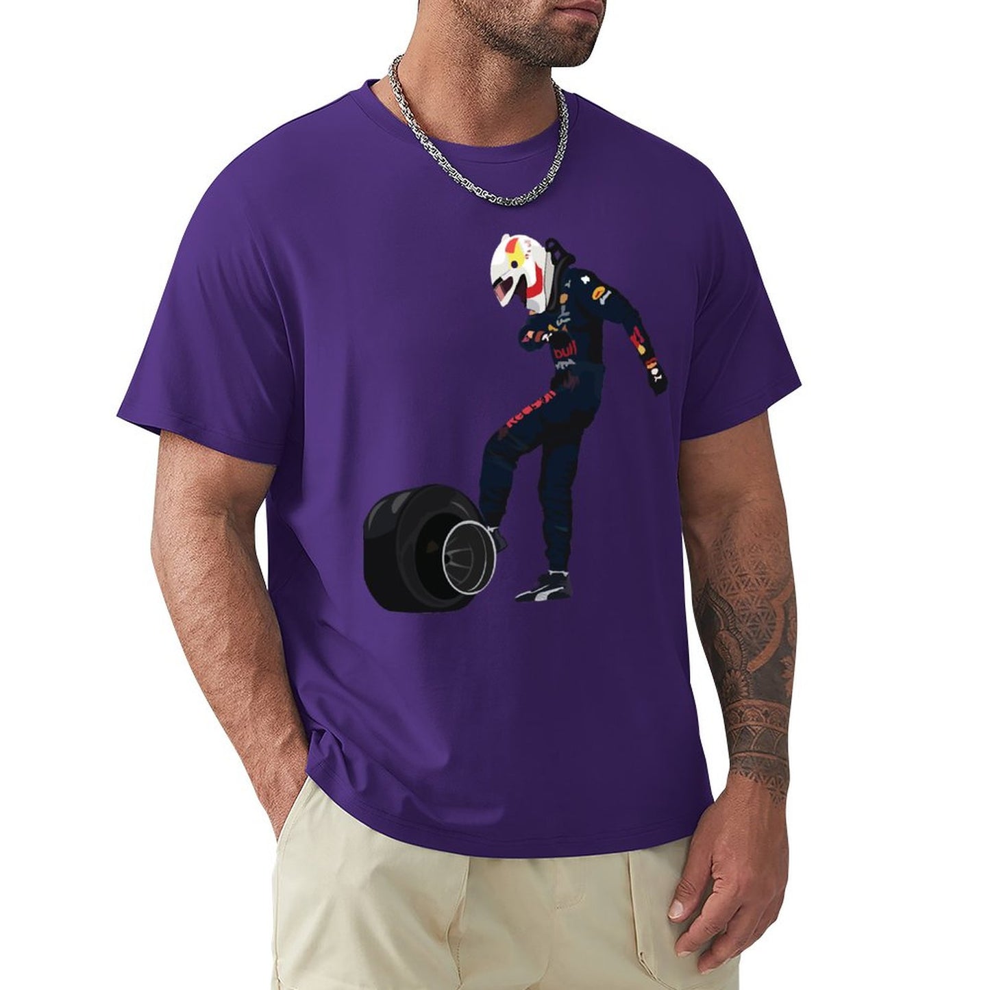 T-Shirt Verstappen Baku 2021 Tire Kick
