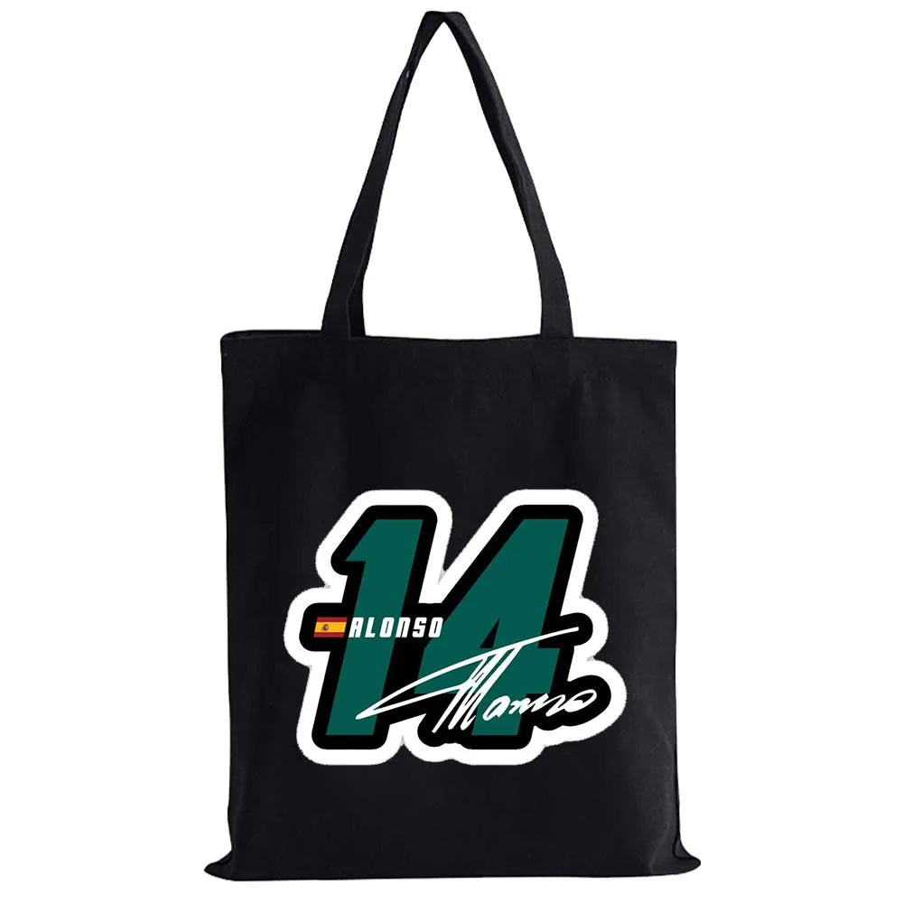 F1 Racers Numbers Reusable Shopping Bag