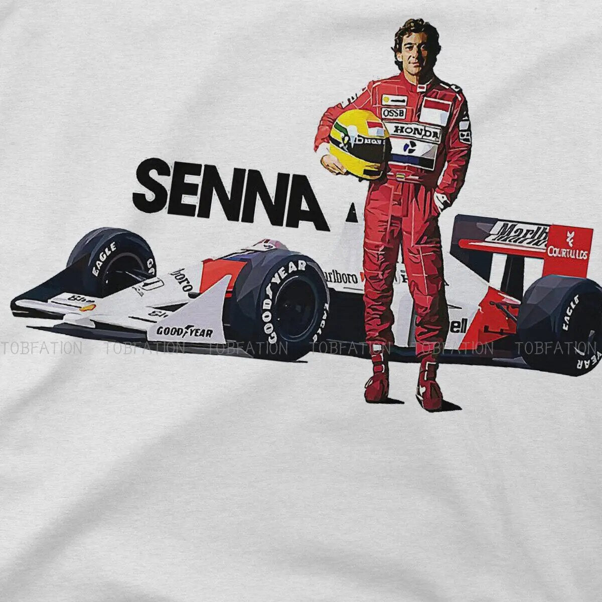 Ayrton Senna F1 Racer T-Shirt