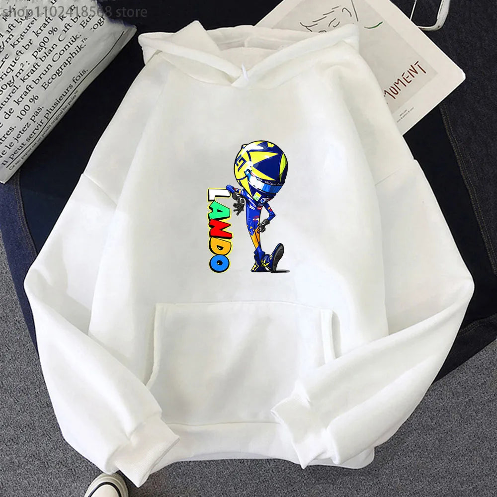 Hoodie Cartoon Lando Norris