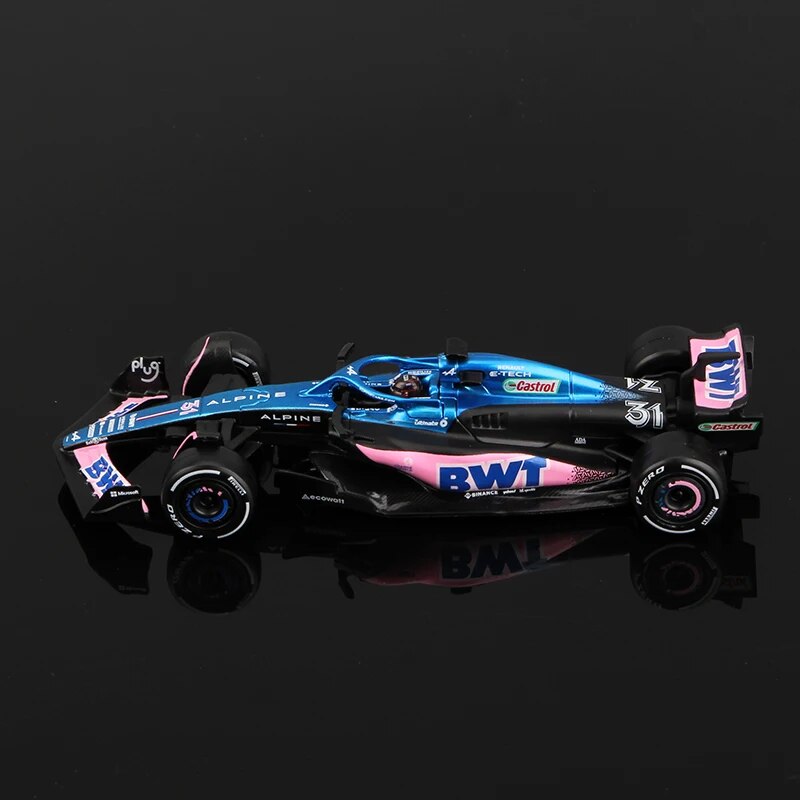 Premium Bburago 1:43 F1 2023 BWT Alpine A523 F1 Team #10 Gasly #31 Ocon