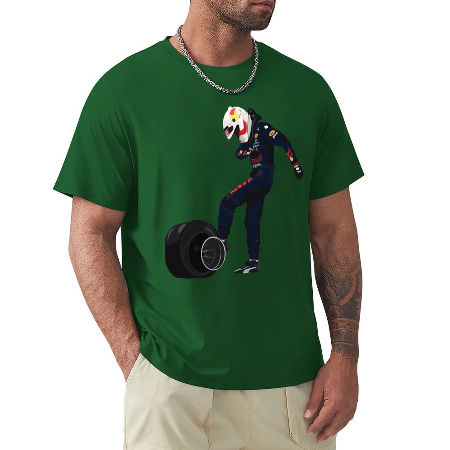 T-Shirt Verstappen Baku 2021 Tire Kick
