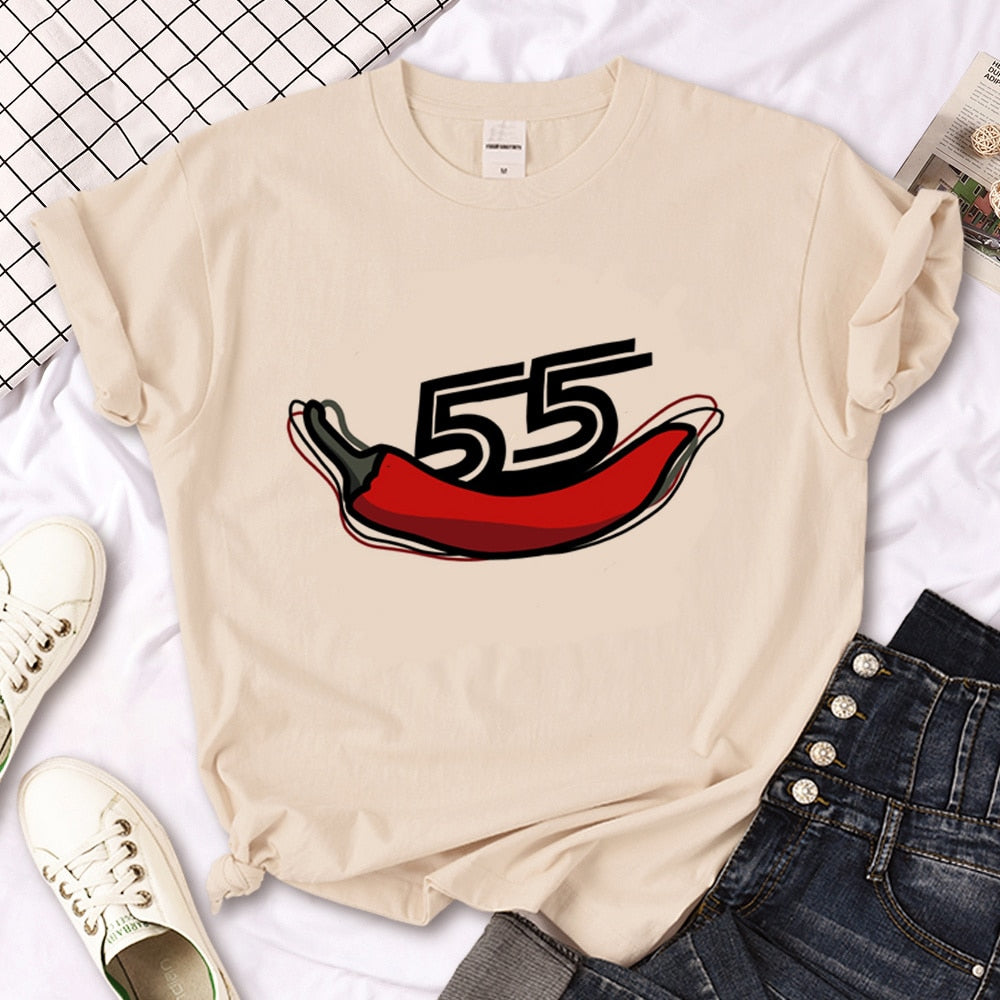 Carlos Sainz Cartoon T-Shirt