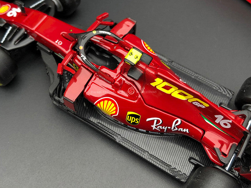 Bburago 1:43 2020 Ferrari F1 SF1000 Special Paint #5 S. Vettel #16 C. Leclerc