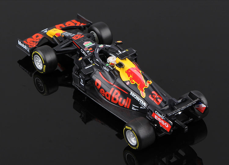 Premium Bburago 1:43 Red Bull RB16B 2021 #33 Max Verstappen #11 Checo Perez