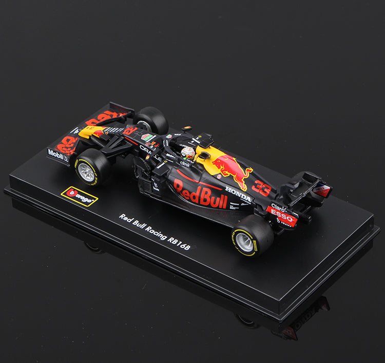 Premium Bburago 1:43 Red Bull RB16B 2021 #33 Max Verstappen #11 Checo Perez