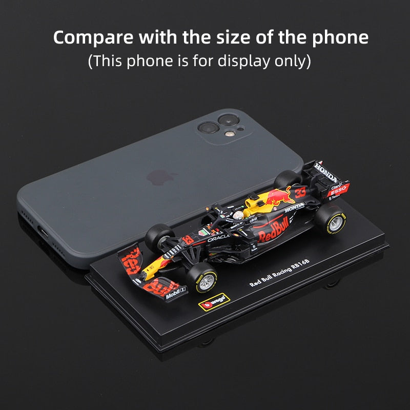 Premium Bburago 1:43 Red Bull RB16B 2021 #33 Max Verstappen #11 Checo Perez