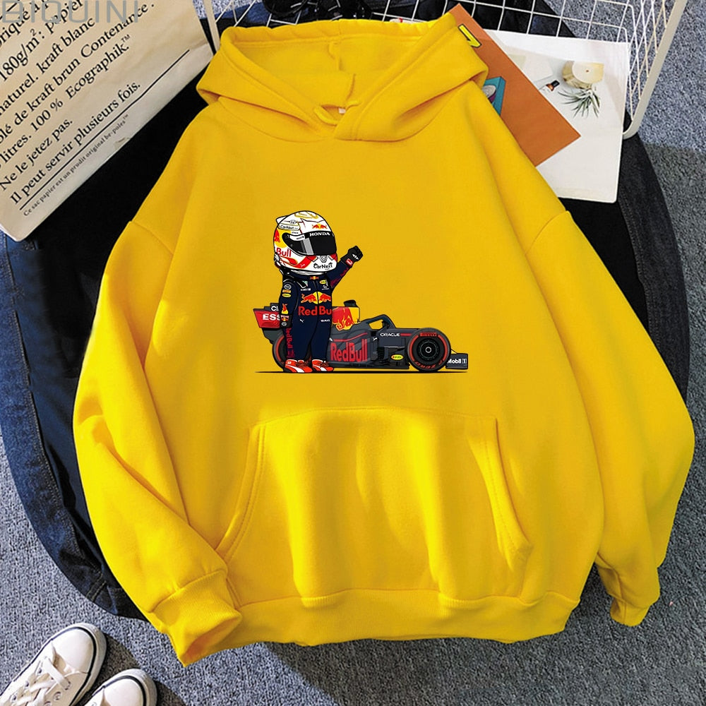 Cartoon Max Verstappen Hoodie