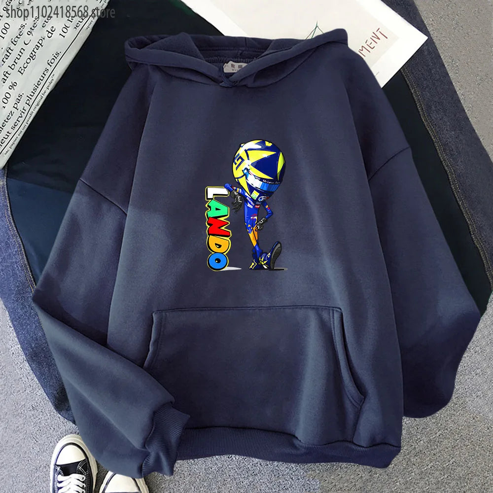 Hoodie Cartoon Lando Norris