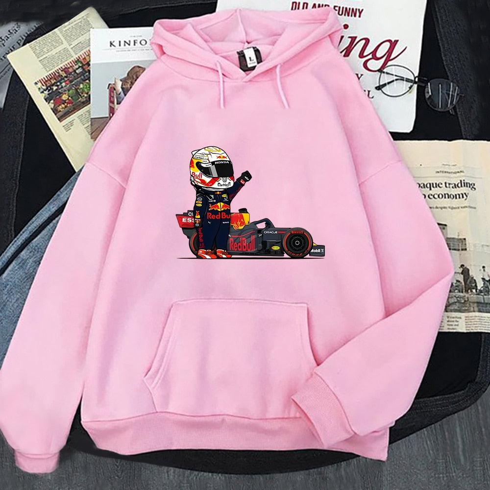 Cartoon Max Verstappen Hoodie