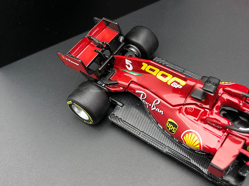 Bburago 1:43 2020 Ferrari F1 SF1000 Special Paint #5 S. Vettel #16 C. Leclerc