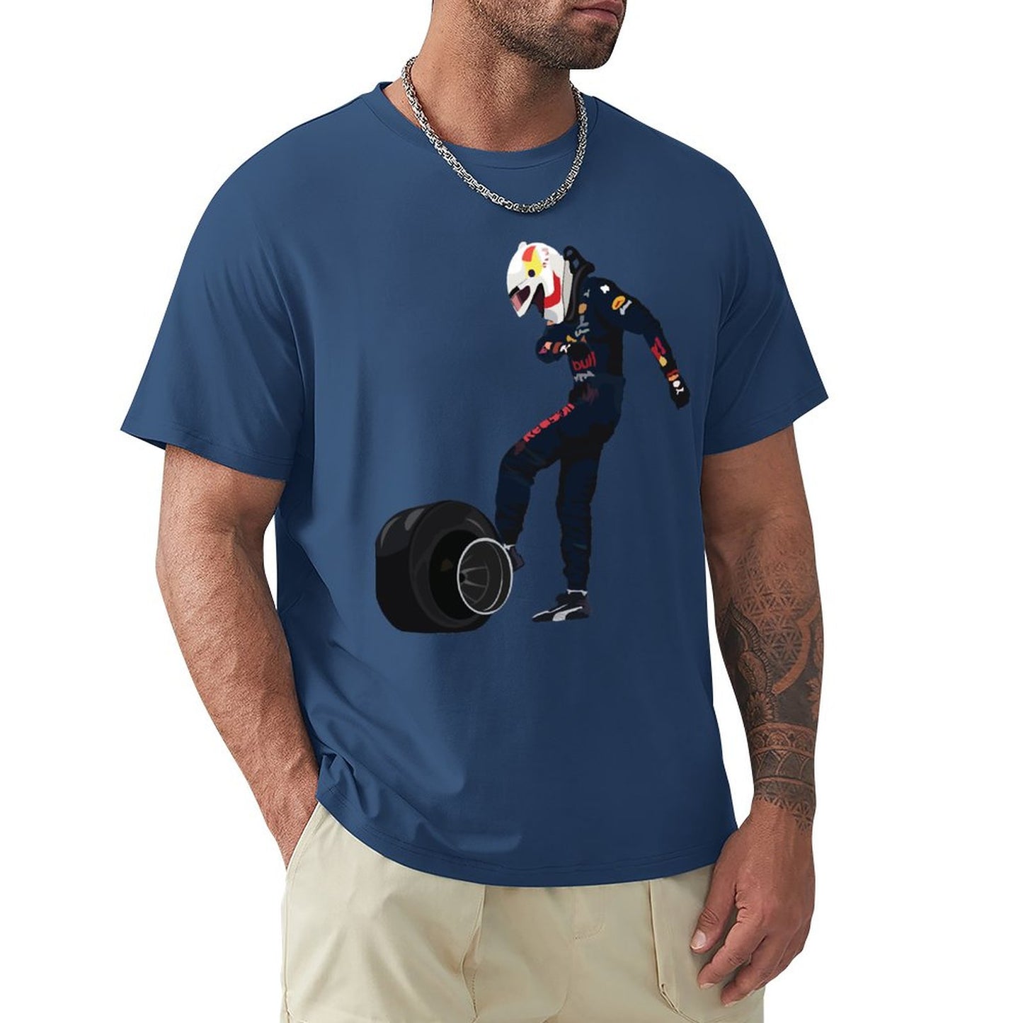T-Shirt Verstappen Baku 2021 Tire Kick