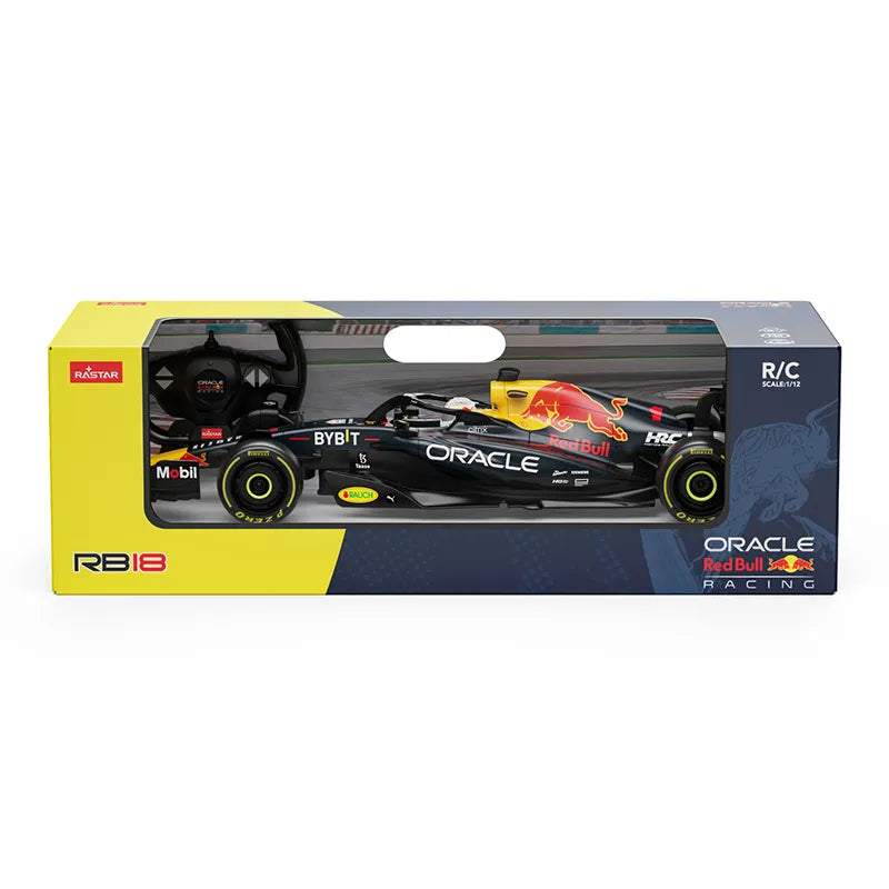 Rastar Remote Control F1 Racing Car ModelRed Bull RB19 #1 Max Verstappen - Scale 1:12 / 1:18