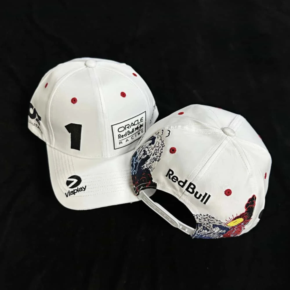 Boné Red Bull Racing Japan GP 2024 #1 Max Verstappen Replica