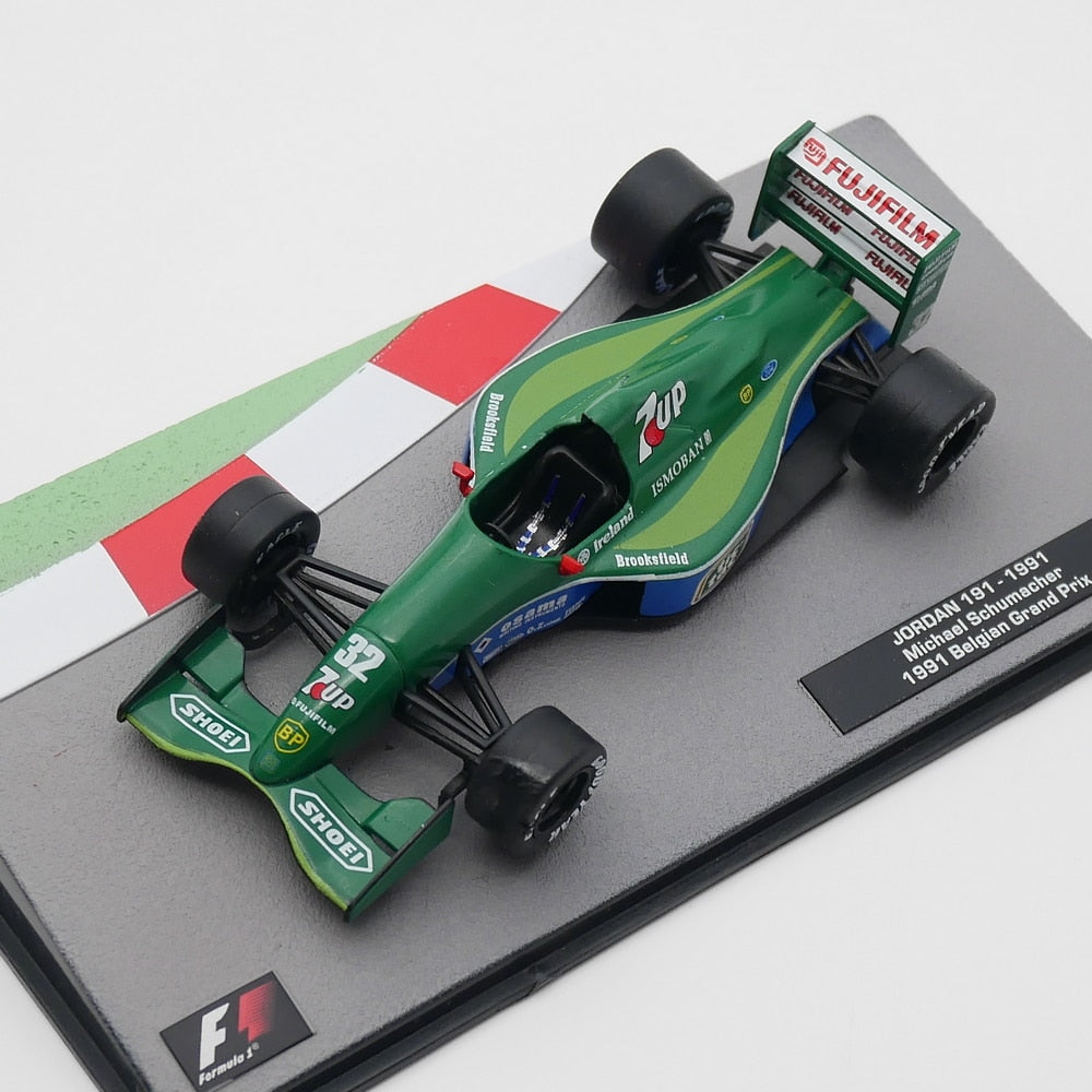 Ixo, 1:43 Jordan 1991 Michael Schumacher Belgian Grand Prix