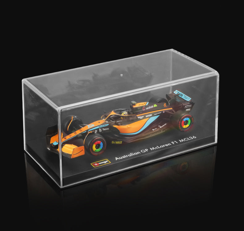 Premium Bburago 1:43 McLaren F1 Team MCL36 2022 #4 Lando Norris #3 Daniel Ricciardo