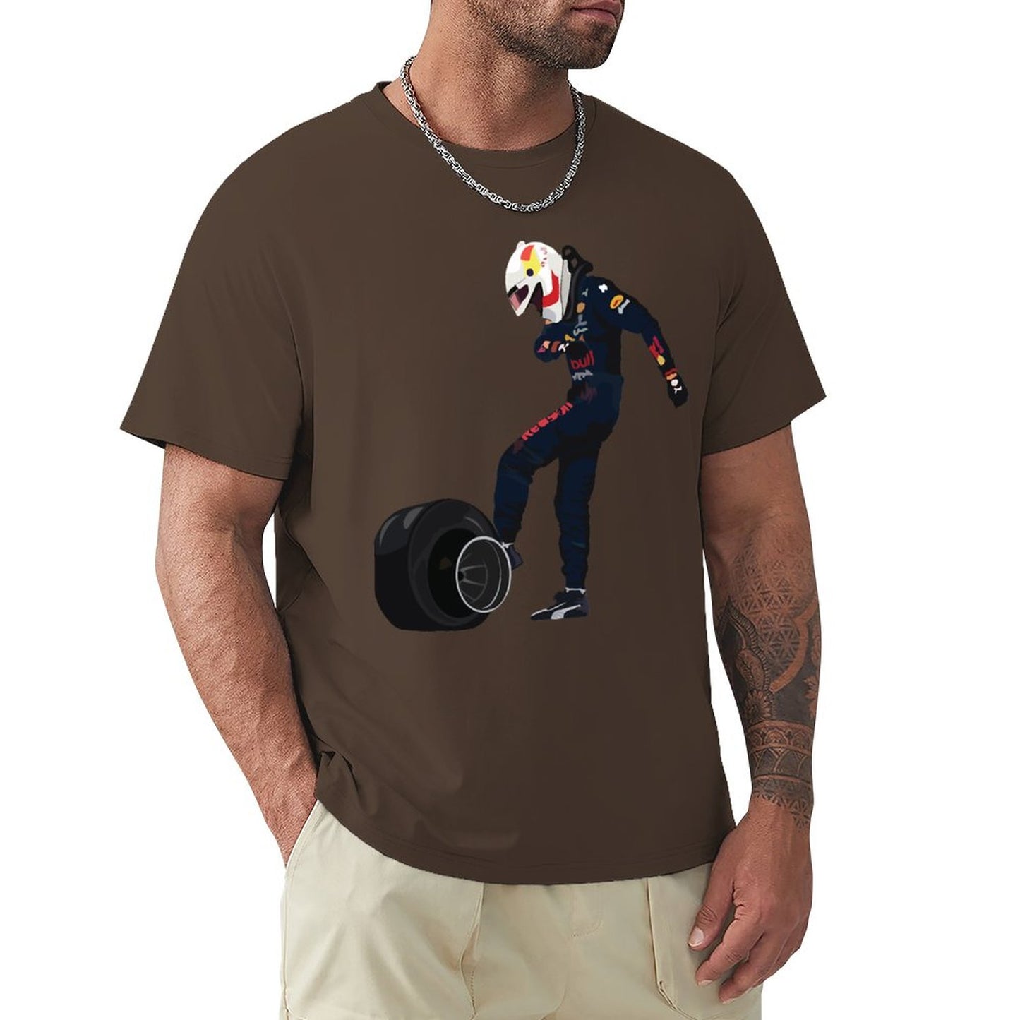 T-Shirt Verstappen Baku 2021 Tire Kick