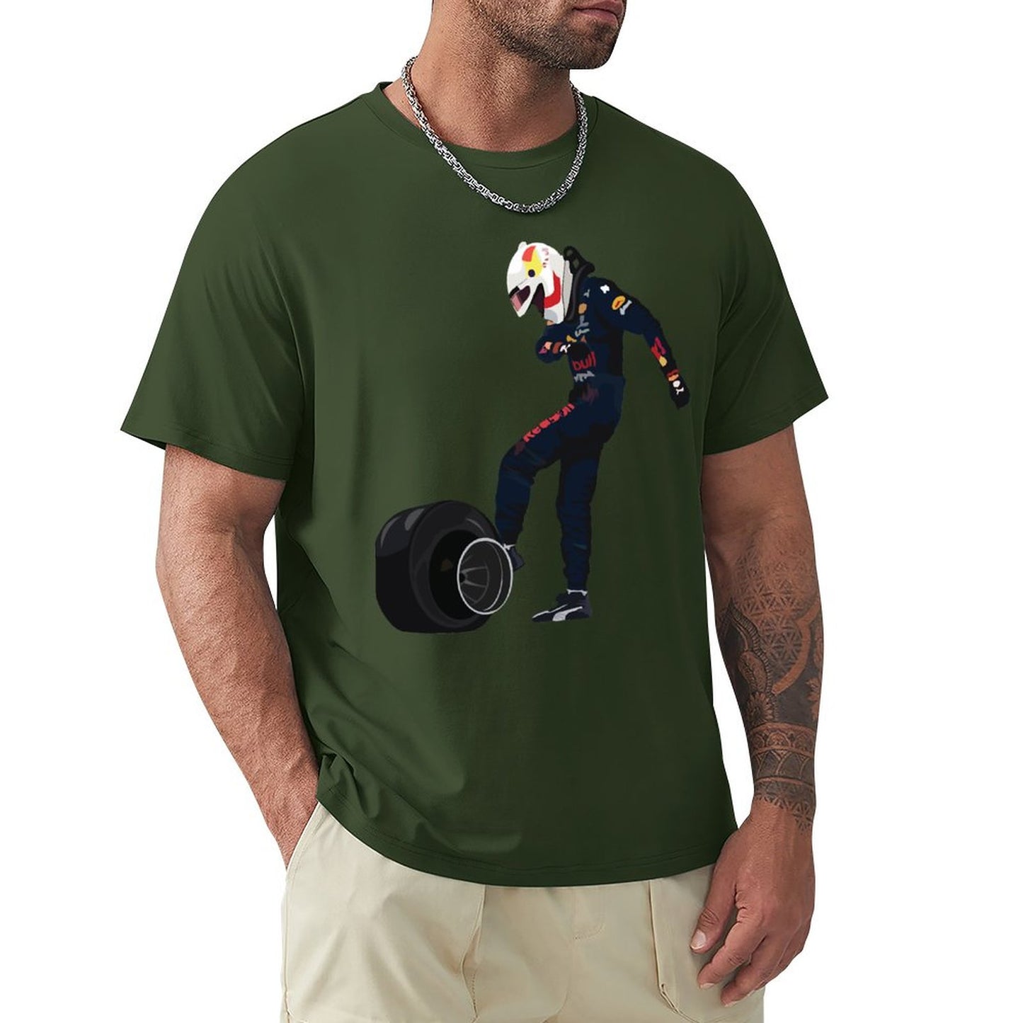 T-Shirt Verstappen Baku 2021 Tire Kick