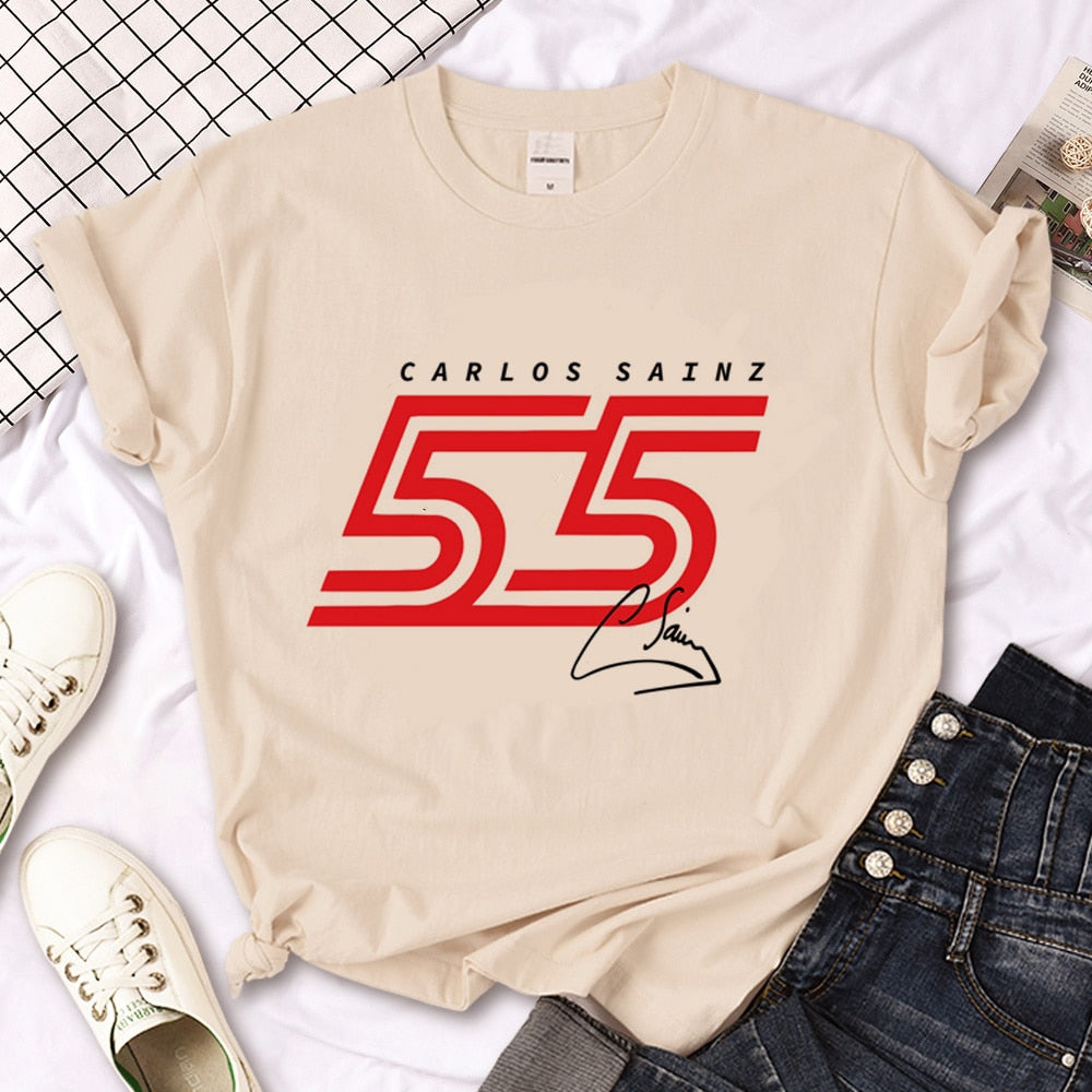 Carlos Sainz Cartoon T-Shirt