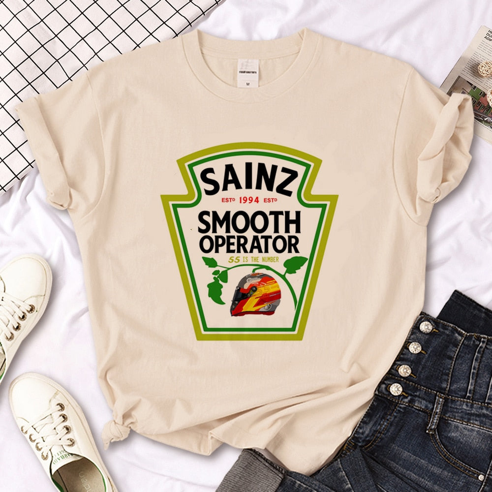 Carlos Sainz Cartoon T-Shirt