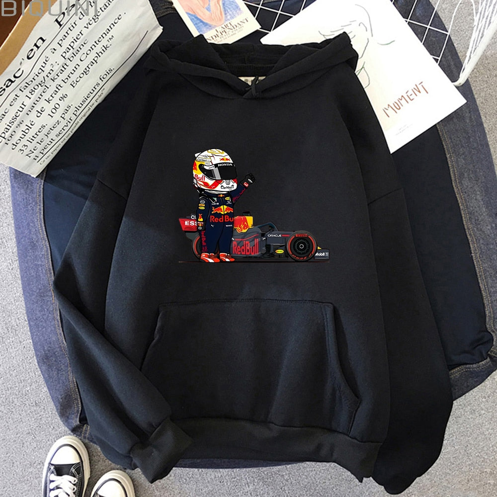 Cartoon Max Verstappen Hoodie